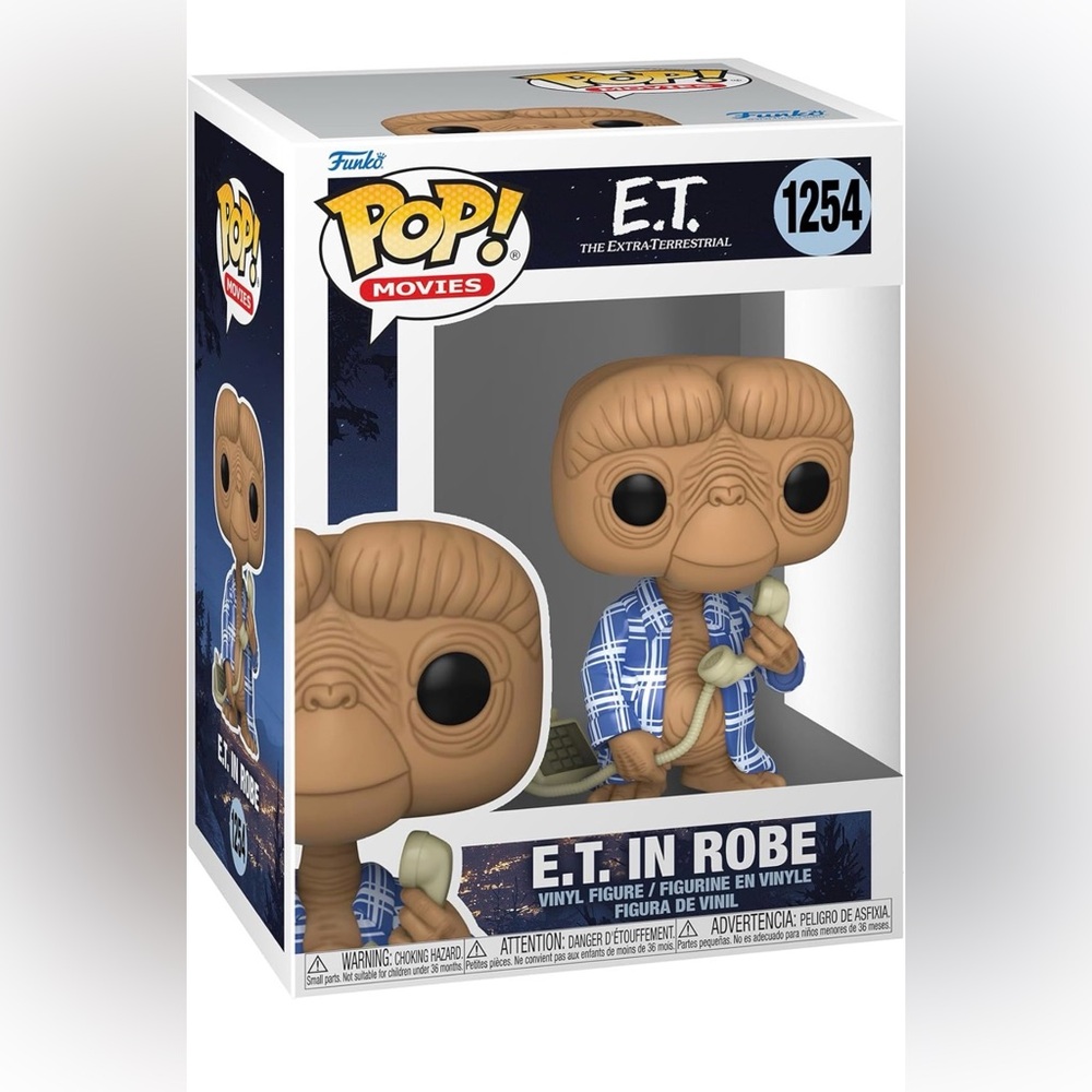 Funko pop Movies #1254 E.T. brand new